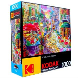 Cra-Z-Art Kodak 1000 piece jigsaw puzzle - Late Afternoon in Italy Vivid colors.